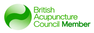 Glossy Green Acupuncture Council Logo British Acupuncture Council Logo BAcC